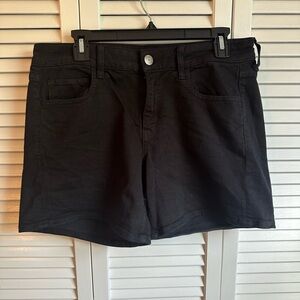 American Eagle Super Stretch Midi Size 12 Black Shorts